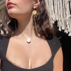 Assorted Vintage Shell, Bolo tie-necklaces /Western/ Gold fill/ Brass/ 925 Sterling Silver/ beachy