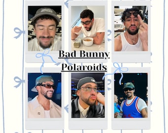 Bad Bunny Polaroids :)