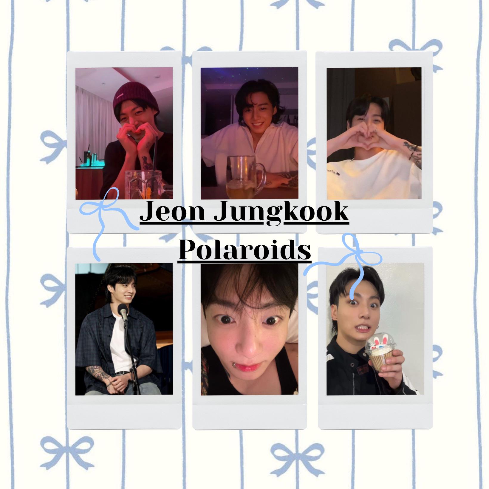 Jungkook Polaroid - Etsy