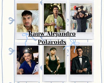 Rauw Alejandro Polaroids :)
