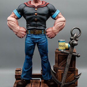 Popeye figurine - Etsy 日本