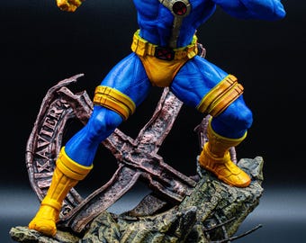 サイクロプス像 | X-メン ファンアートフィギュア 約30cm | マーベル