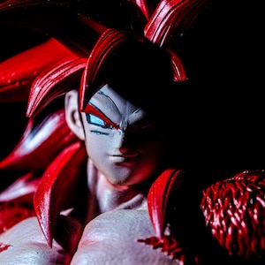 Goku SSJ4 Figure | Dragon Ball GT Statue ~30cm | Super Saiyan 4 Collectible
