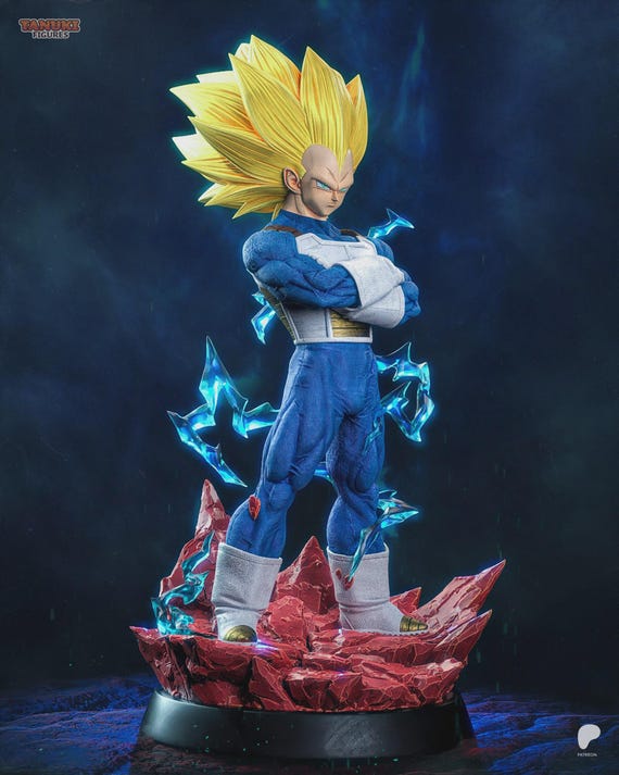 ベジータ SSJ3 像 | ドラゴンボール ファンアート フィギュア ~30 cm