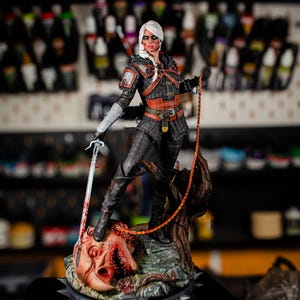 Figura Ciri | Estátua de Fan Art de The Witcher 4 ~30 cm | Colecionável Wild Hunt