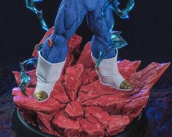 Vegeta SSJ3 Statue | Dragon Ball Fan Art Figure ~30cm | Saiyan