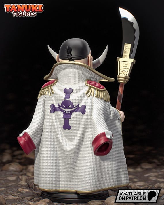 Whitebeard Chibi Figure | One Piece Fan Art Statue ~30cm | Yonko