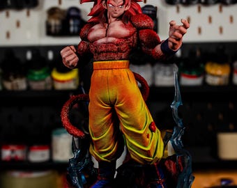 ☆DU 孫悟空 SS4 1/6 ドラゴンボールGT スタチュー ガレージキット 悟空 SSJ4 フィギュア | ドラゴンボール GT スタチュー 約30cm | 超