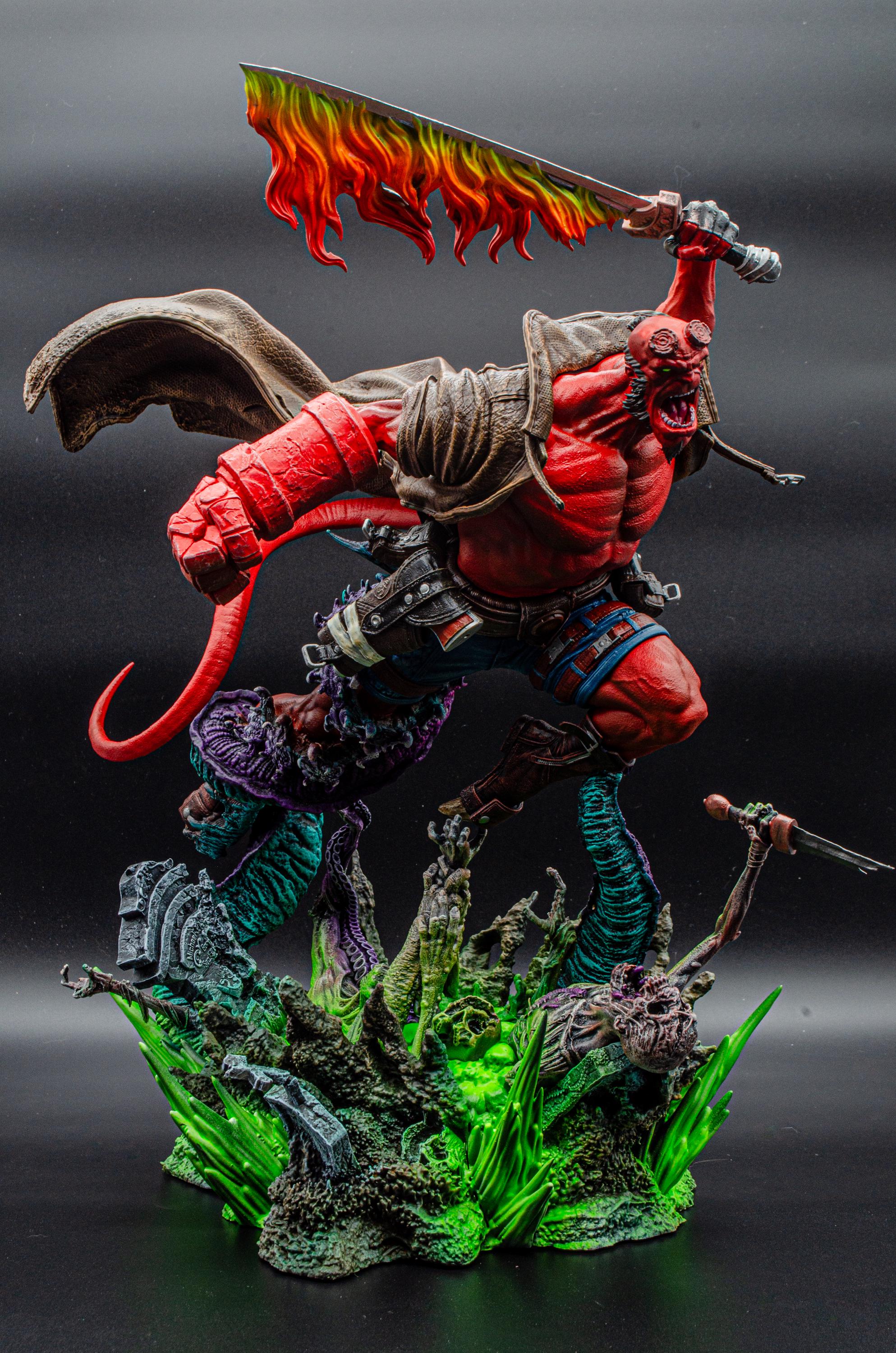 c*u様 MEZCO メズコ　ヘルボーイ フィギュア　ダークホースコミックス メズコ MEZCO ヘルボーイ 18インチ アクションフィギュア | ROBOTROBOT