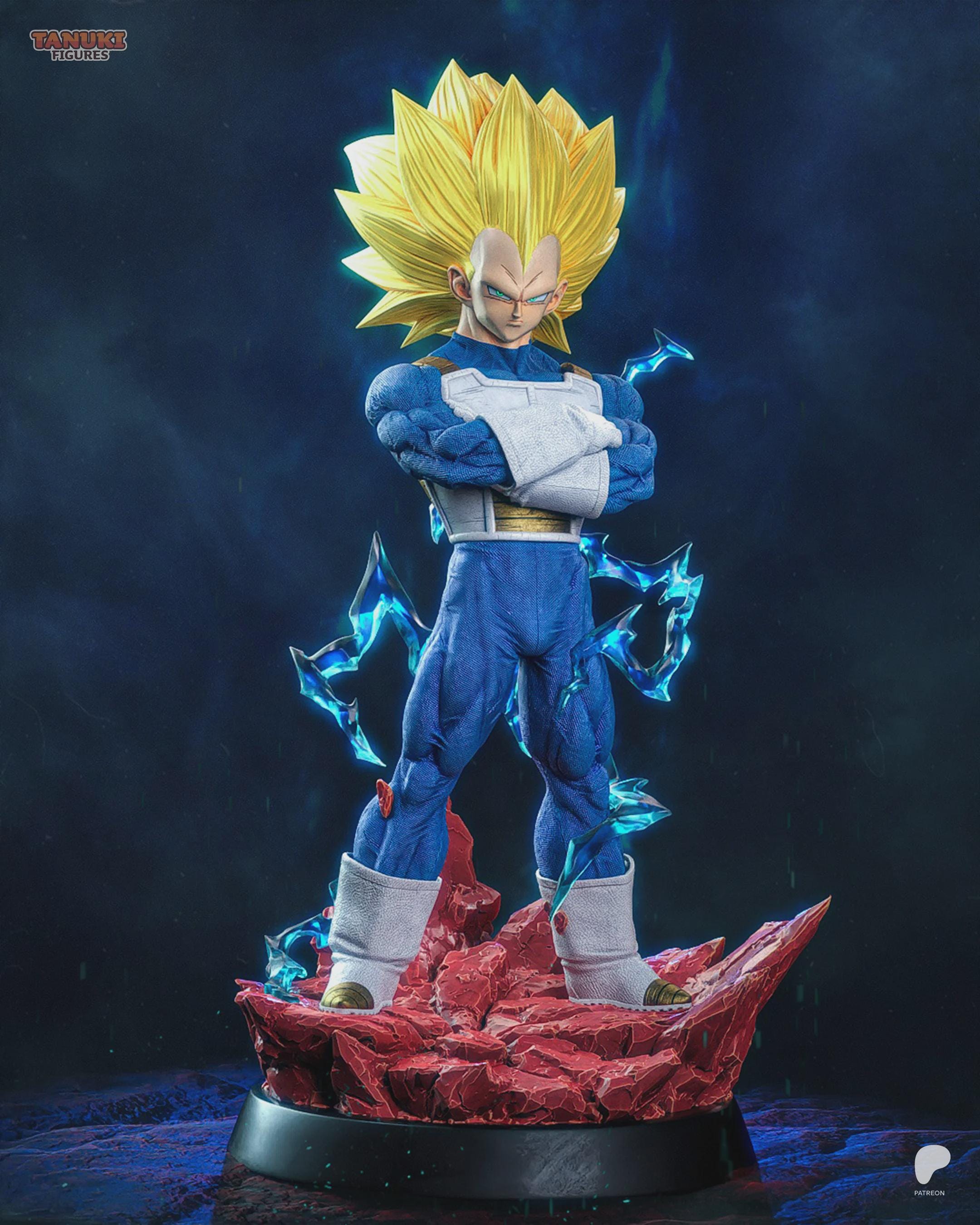 ドラゴンボール ベジータ 英雄の歌SP 1:3 胸像 樹脂 彫刻 フィギュア ドラゴンボールMRCスタジオ等身大ベジータ胸像樹脂像 - カイオランド