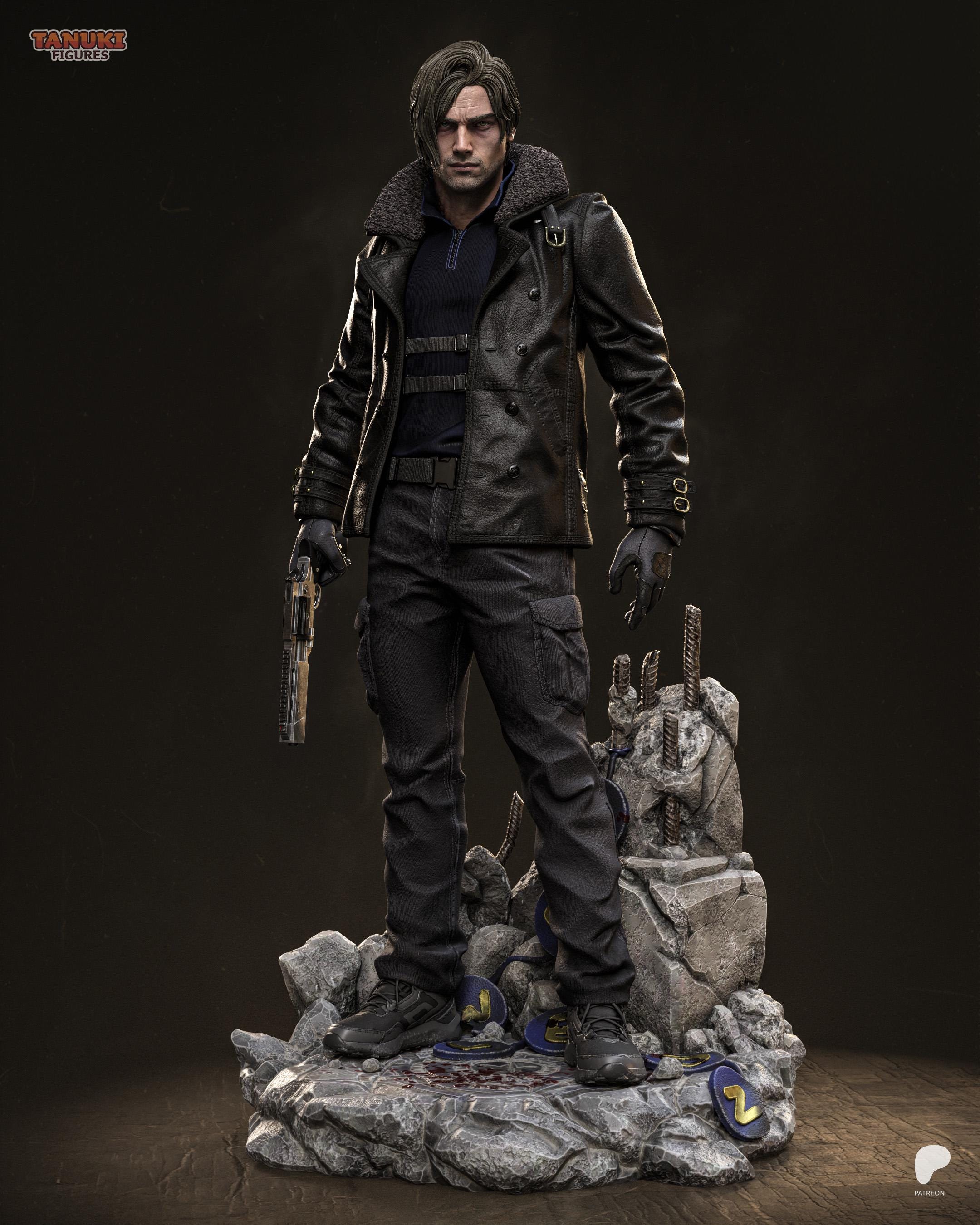 Leon s kennedy figure - Etsy 日本
