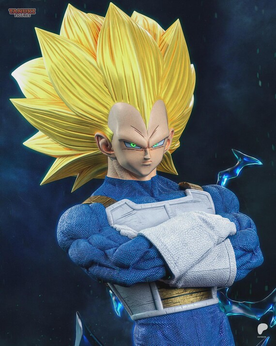 ベジータ SSJ3 像 | ドラゴンボール ファンアート フィギュア ~30 cm