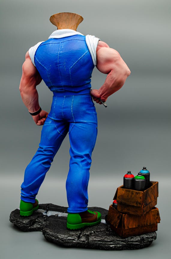 Figurine Street Fighter - Guile - Capcom / De Agostini - NEUVE Sous Emballage - RARE