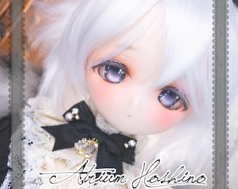 OOAK 1/4 Kimdoll Peach [Half Sleep] cabeza personalizada SW + Ojo