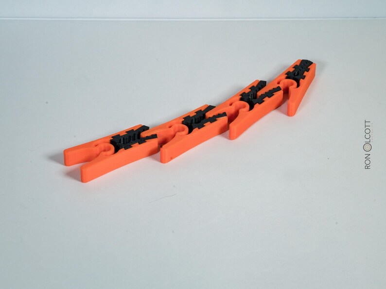 Universal Spring Clips (set) – 3D Printed Chip Bag & Craft Clamp With ...