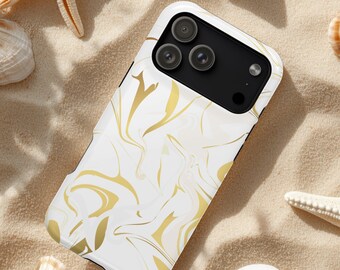 Snyggt telefonskal med marmordesign | För iPhone 12 13 14 15 16 17, Google Pixel 6 7 8, Samsung S23 S24 S25