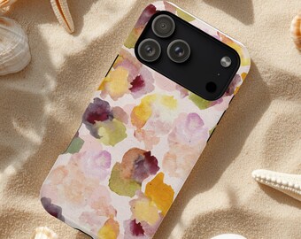 Unique patterned polka dots | Watercolour Design | For iPhone Google Samsung