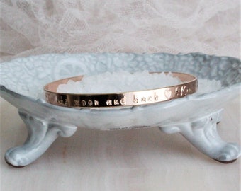 Custom Engraved Bracelet, Personalized Bangle, Custom Bangle, Inspirational Personalized Cuff, Personalized Bracelet, Inspirational Jewelry