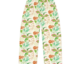 Flygon-patroon pyjamabroek, gezellige pokemon-nachtkleding, ontspannende pokemon-nachtkleding, unisex loungebroek, trapinch-vibrava, regio Hoenn,