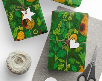 Vibrant Fruit Wrapping Paper: Eco-Friendly Gift Wrap