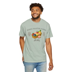 Berry Master Farms T-Shirt, Unisex Graphic Tee, Casual Summer Wear, Farmhouse Style, Gift for Fruit Lovers, Eco-Friendly Fashion