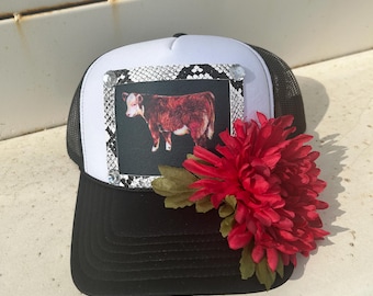 Elegante cappello da camionista per gli amanti del bestiame