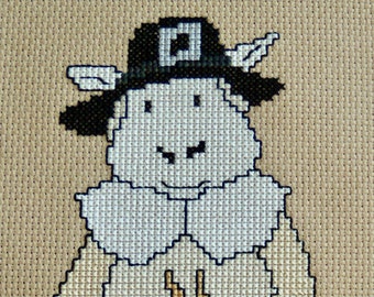 Pilgrim Woolikin Cross Stitch Pattern