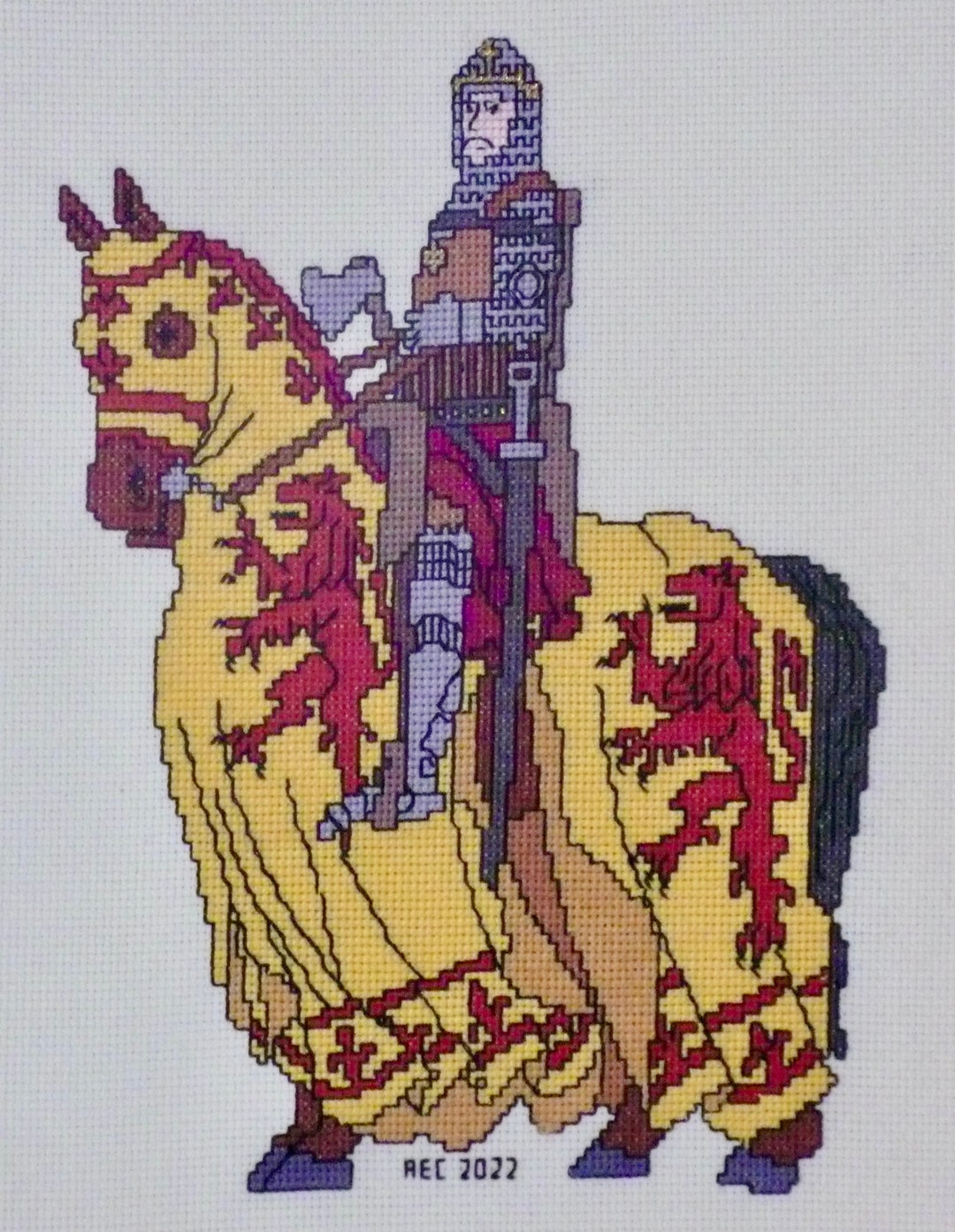 Kings Rob Pattern King Robert I of Scotland at Bannockburn Cross Stitch Pattern - Etsy