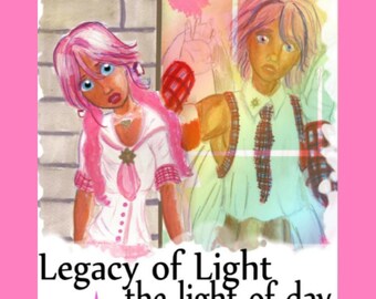 Legacy of Light, the Light of Day ebook.  A magical girl comic zine.