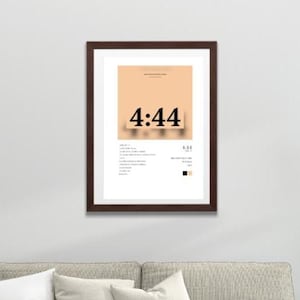 Digital Artwork | Jay-Z | 4:44 | Album Art Poster