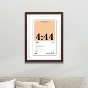 Digital Artwork | Jay-Z | 4:44 | Album Art Poster
