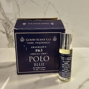 メンズ POLO ブルー オイルローラー：フレッシュな男性的な香り、トラベルサイズ
