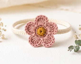 Crochet Flower Bracelet PDF Pattern | Boho Adjustable Friendship Jewelry (Digital Download)