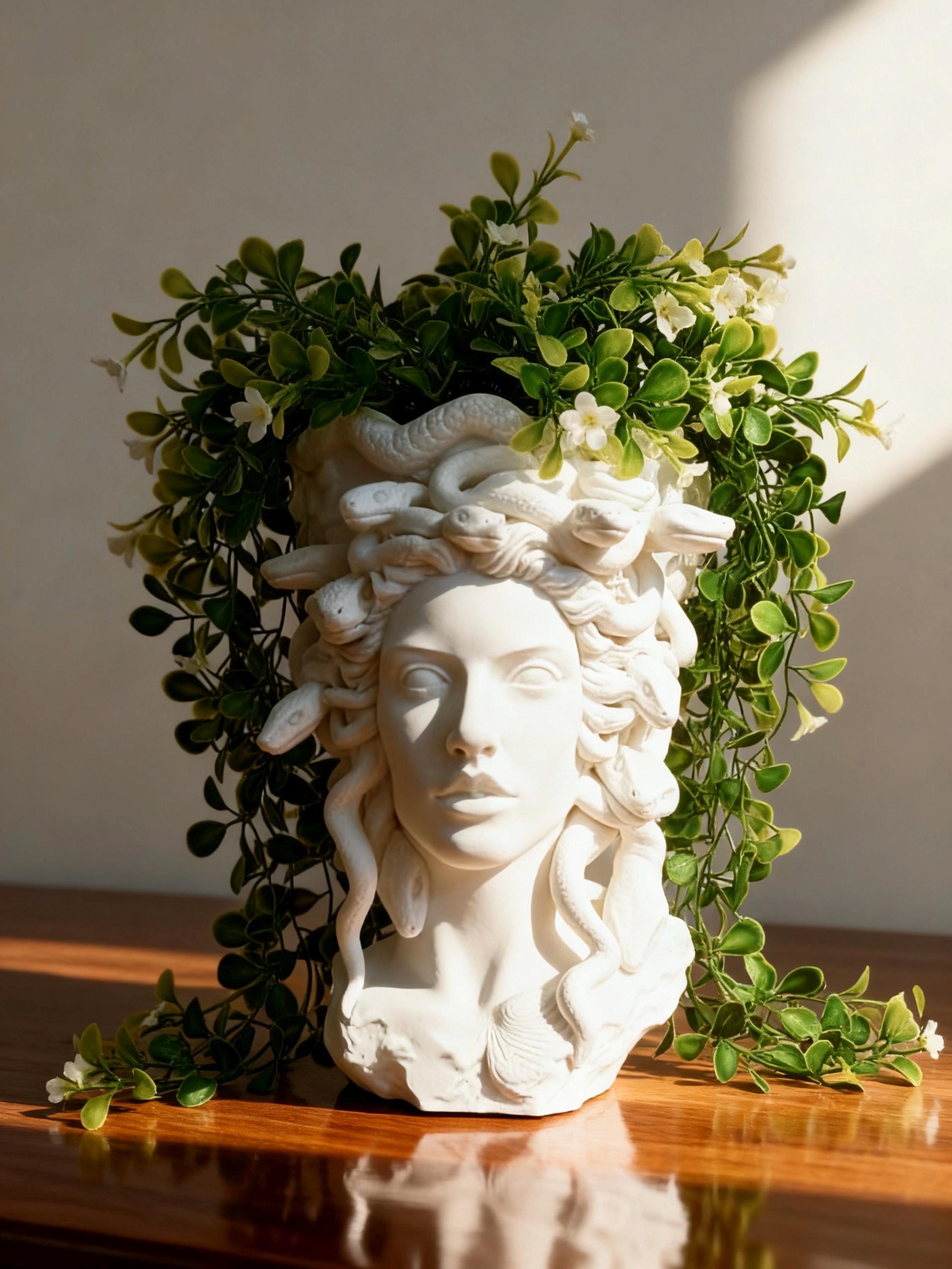 Medusa Planter - Etsy