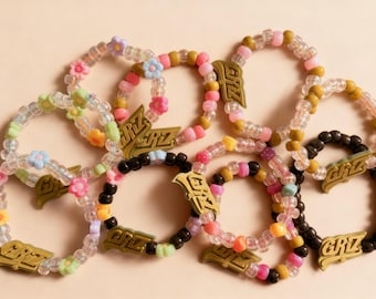 Pulseiras GRiZ Kandi | Pulseiras artesanais para raves | Joias de miçangas estilosas para festivais