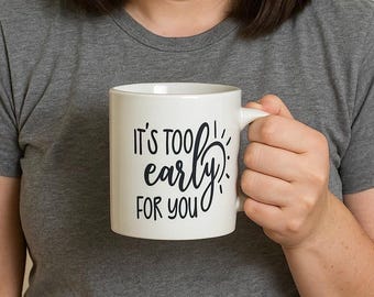 Sarcastic Sweary Coffee Mug: Funny Adult Humor Gift