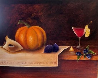 Autumn Dinner with a Kiss