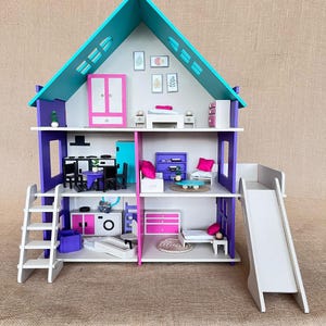 Colorful Wooden Children&#39;s House