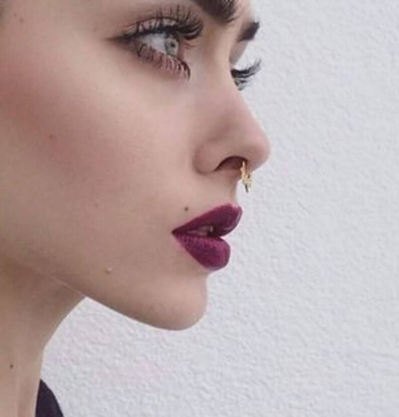 How To Make Your Own Fake Septum Ring
