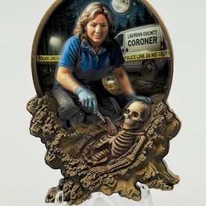 Coroner Lauren&#39;s County, SC Challenge Coin