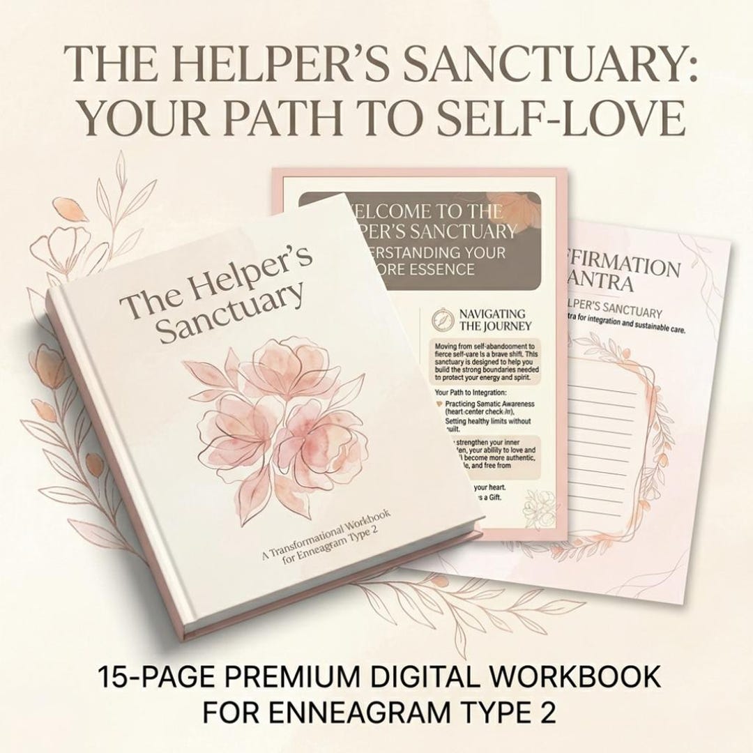 Enneagram Type 2 Workbook | Boundary Journal for People Pleasers | the ...