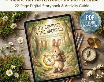 ACT Therapy-verhalenboek voor kinderen | Werkboek emotionele regulatie en activiteitengids copingvaardigheden | Hulpbron voor hulp bij kinderangst