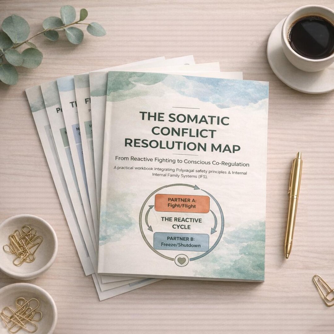 Somatic Development Map Somatic Conflict Resolution Map for Couples, IFS & Polyvagal Guide (PDF ...