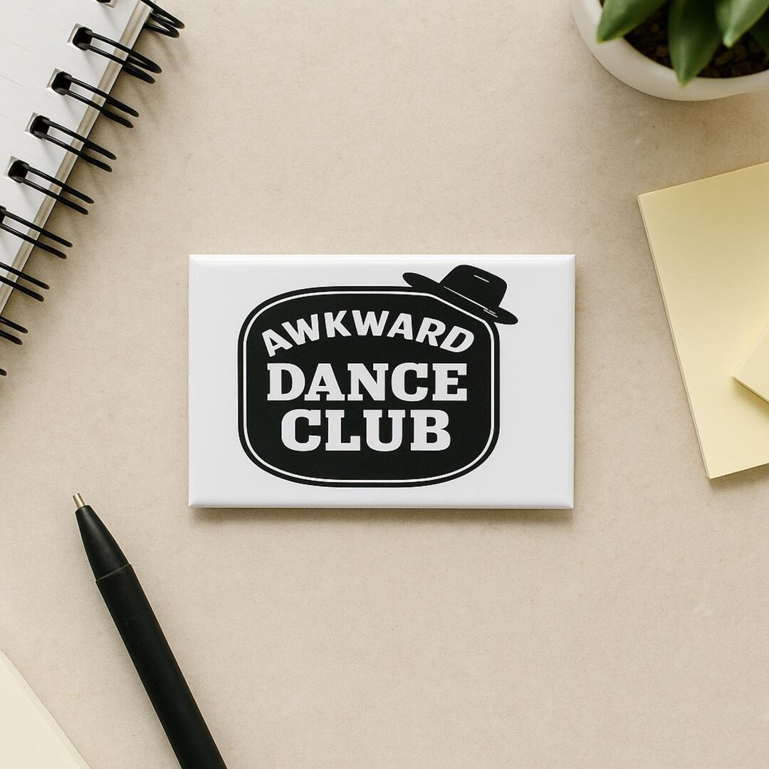 Awkward Dance Club Magnet: Quirky Fridge & Locker Decor - Etsy Canada