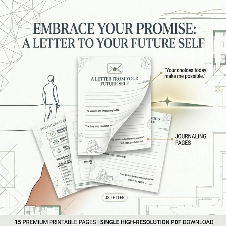 Future Self Digital Planner, ADHD Habit Tracker & Goal Setting ...