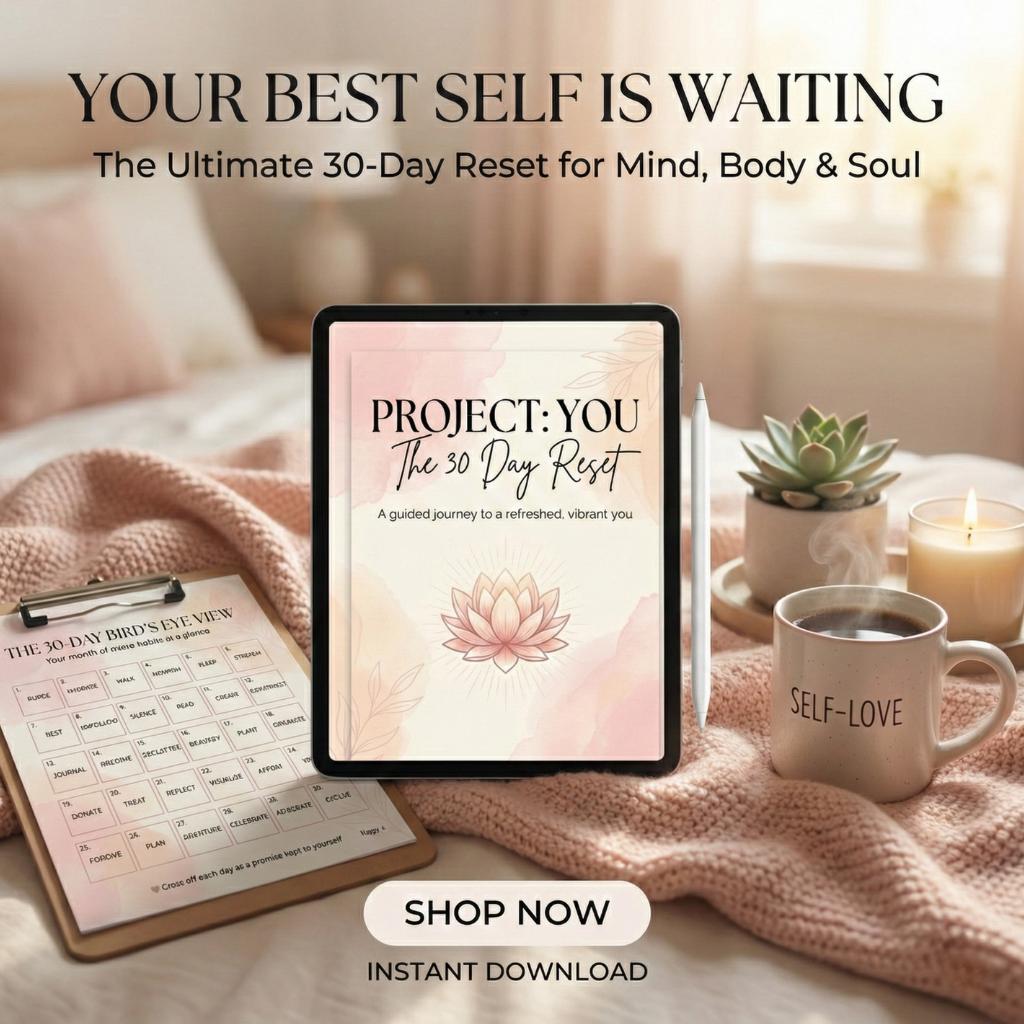 30 Day Self-care Reset • Wellness Journal & Checklist (digital Download ...