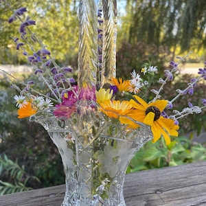 Vintage Glass Basket - Etsy