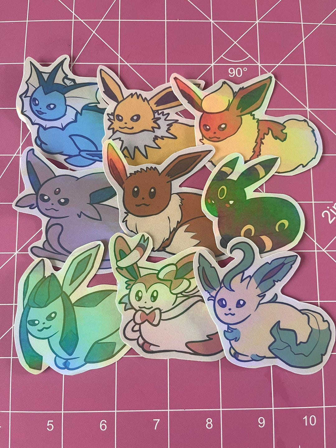 Loaf-elution Holographic Stickers - Etsy