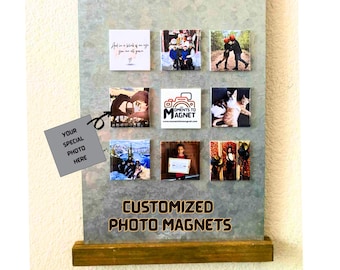 Custom Photo Magnet Set – Personalized Keepsake Magnets