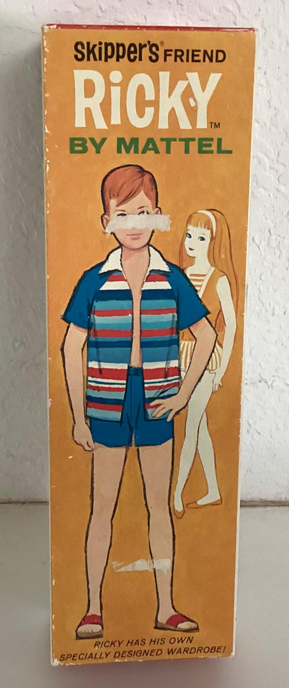 1960年代のヴィンテージ リッキー人形 - バービー、箱付き、VG - Etsy 日本